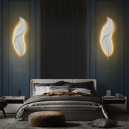 Feather LED Wall Lamp - Unique Lamps