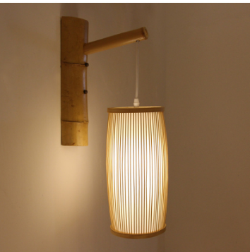 Asian Bamboo Pendant Lamp - Bedroom Lamps - Living Room Lamps