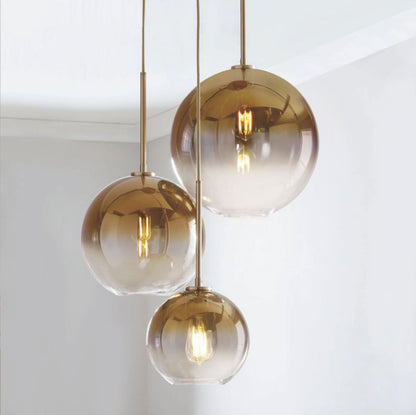 Round Triple Pendant Lamp