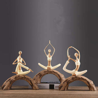 Yoga Pose - Minimalist Home Decor