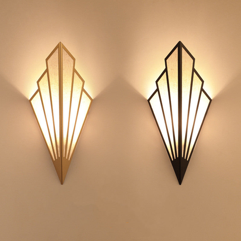 Majestic Creative Wall Lamp - Geometric Harmony