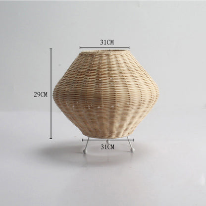 Bamboo Table Lamp - Rustic Lamps