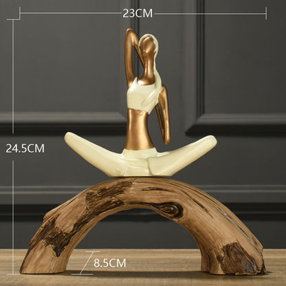 Yoga Pose - Minimalist Home Decor