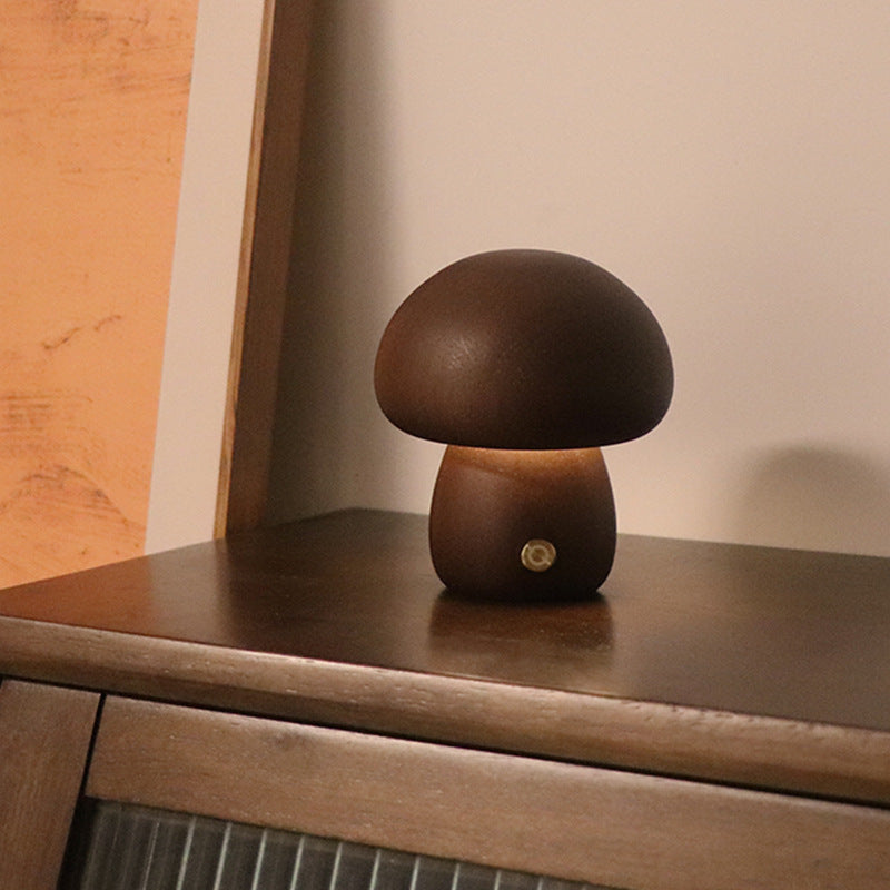 Mushroom Lamp - Battery Operated Table Lamp (Creative Lamps for Bedroom)