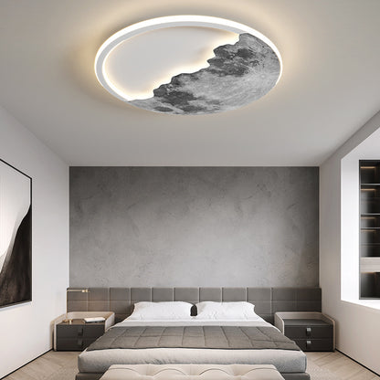 Planet Moon Ceiling Lamp