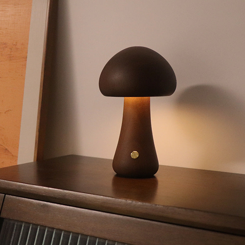 Mushroom Lamp - Battery Operated Table Lamp (Creative Lamps for Bedroom)