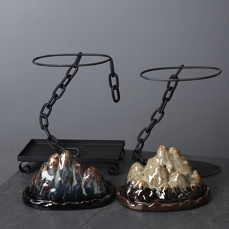 Iron Chain Suspension Pot - Minimalist Creative Home Decor