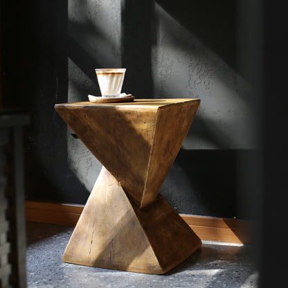 Geometric Avant Table - Wood Coffee Table