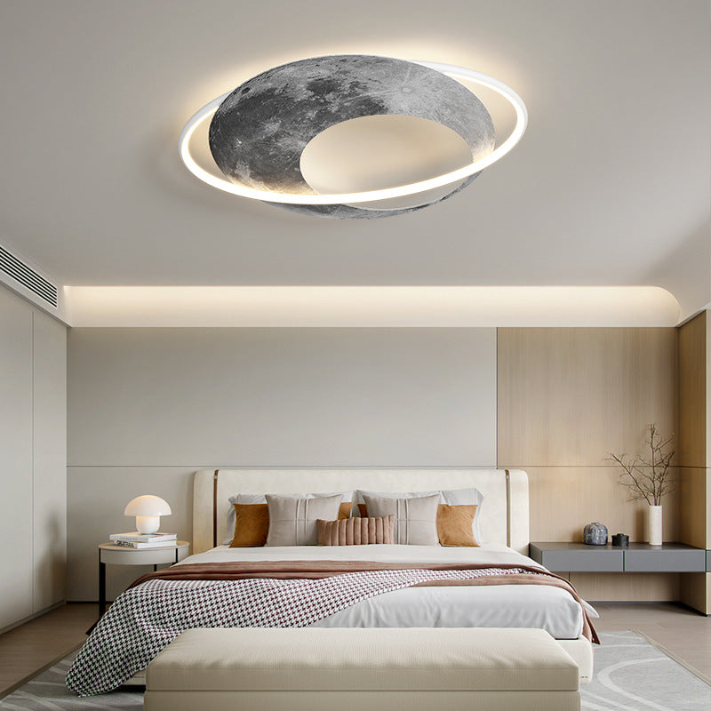 Planet Moon Ceiling Lamp