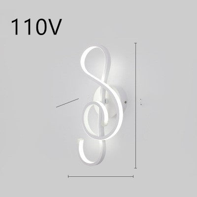 Music Note Lamp