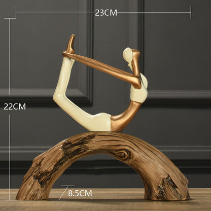 Yoga Pose - Minimalist Home Decor