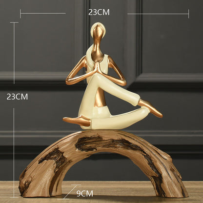 Yoga Pose - Minimalist Home Decor