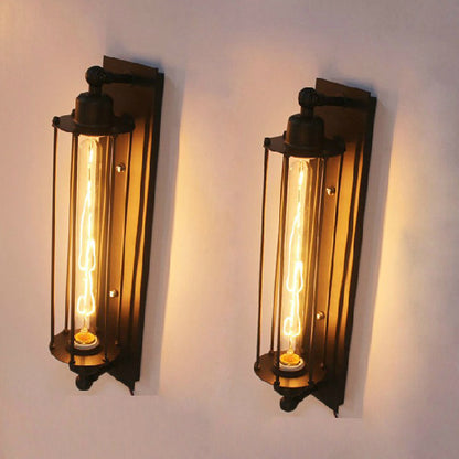 Industrial Iron Wall Lamp - Antique Lamps - Cool Lamps