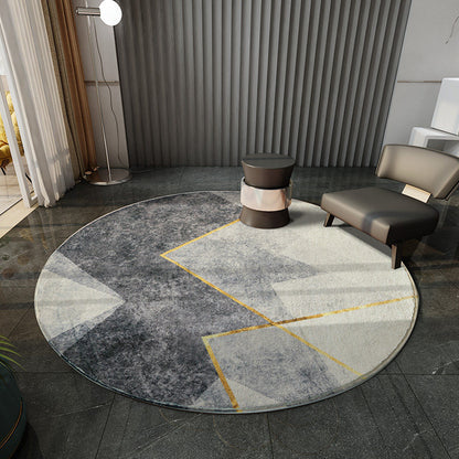 Round No-Slip Rug