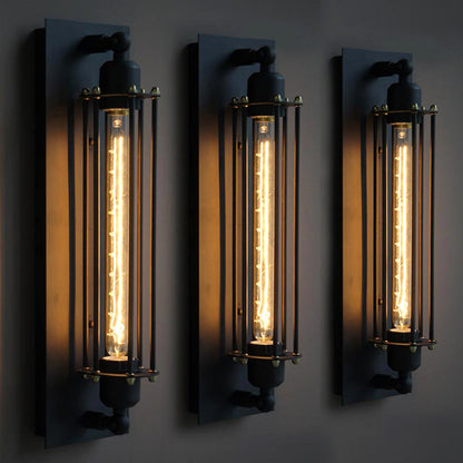 Industrial Iron Wall Lamp - Antique Lamps - Cool Lamps