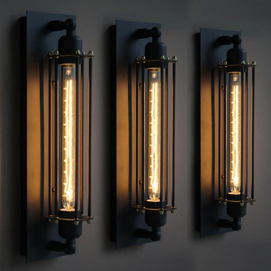 Industrial Iron Wall Lamp - Antique Lamps - Cool Lamps