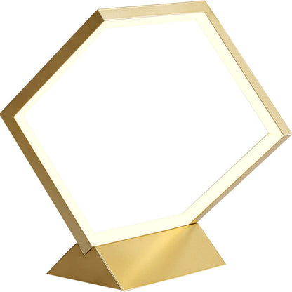 Modern Geometric Bedside Lamp