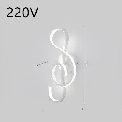 Music Note Lamp