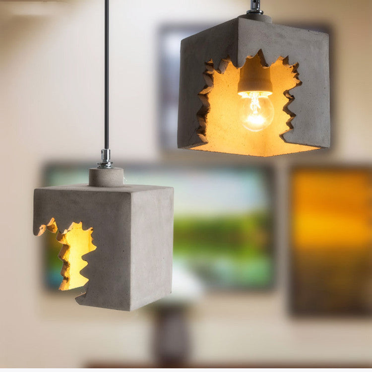 Industrial Creative Cement Pendant Lamp - Ceramic Lamps - Dining/Living Room Lamps