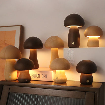 Mushroom Lamp - Battery Operated Table Lamp (Creative Lamps for Bedroom)