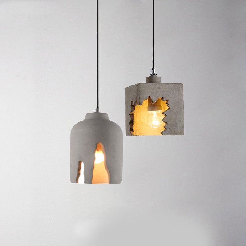 Industrial Creative Cement Pendant Lamp - Ceramic Lamps - Dining/Living Room Lamps