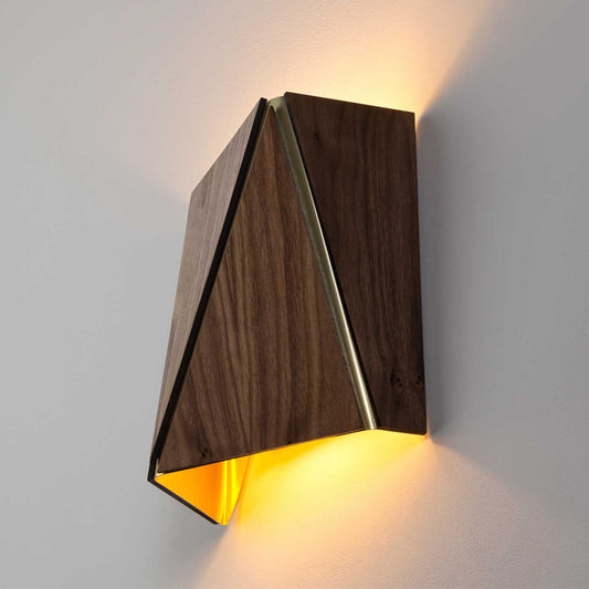 Solid Wood Diagonal Wall Lamp - Aisle Corridor Wall Lamps - Bedside Lamps