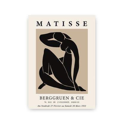 Matisse Canvas - Modern Wall Art for Living Room