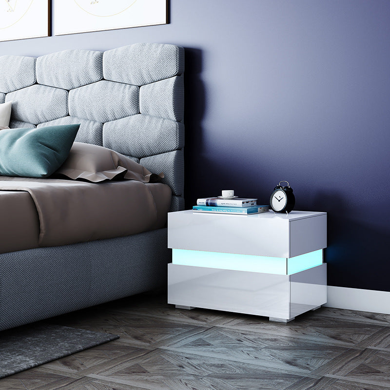 LED Bedside Table - Small Side Table