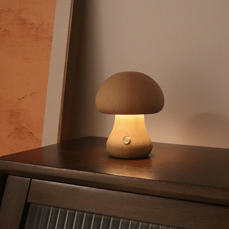 Mushroom Lamp - Battery Operated Table Lamp (Creative Lamps for Bedroom)