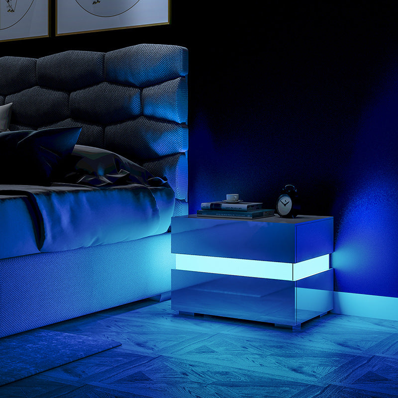 LED Bedside Table - Small Side Table