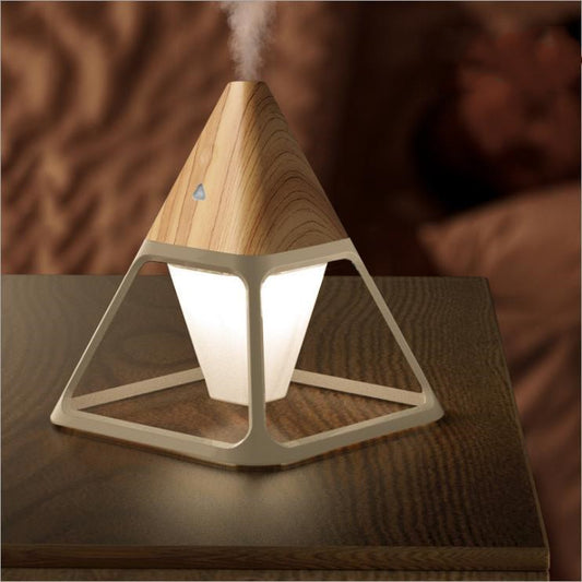 Pyramid Air Purifier and Humidifer Lamp