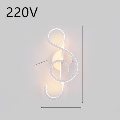 Music Note Lamp