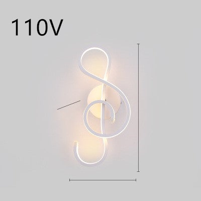 Music Note Lamp