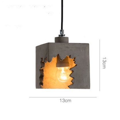 Industrial Creative Cement Pendant Lamp - Ceramic Lamps - Dining/Living Room Lamps