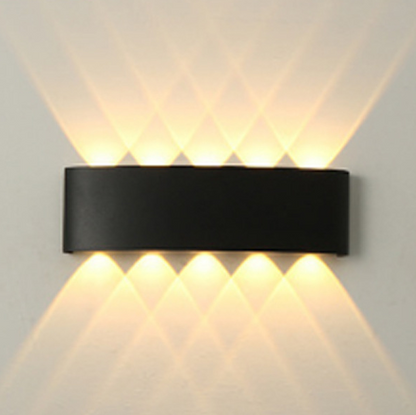 Modern Bedside Bidirectional LED Lamp