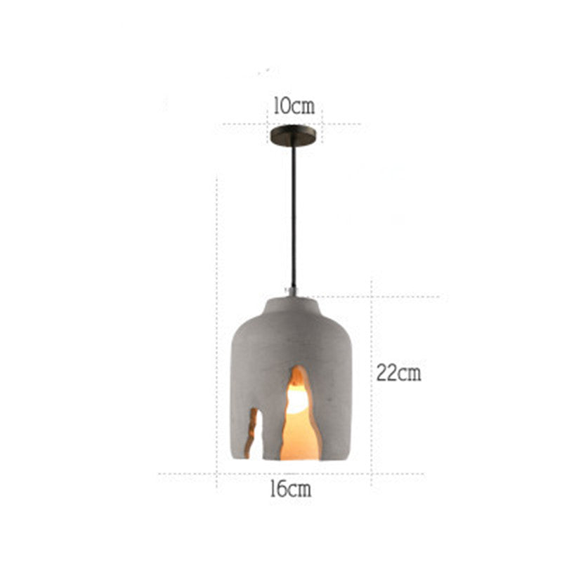 Industrial Creative Cement Pendant Lamp - Ceramic Lamps - Dining/Living Room Lamps