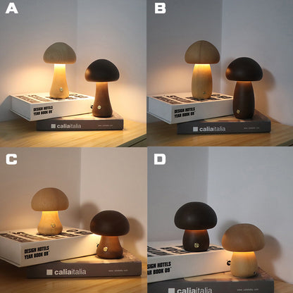 Mushroom Lamp - Battery Operated Table Lamp (Creative Lamps for Bedroom)