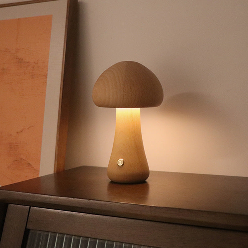 Mushroom Lamp - Battery Operated Table Lamp (Creative Lamps for Bedroom)