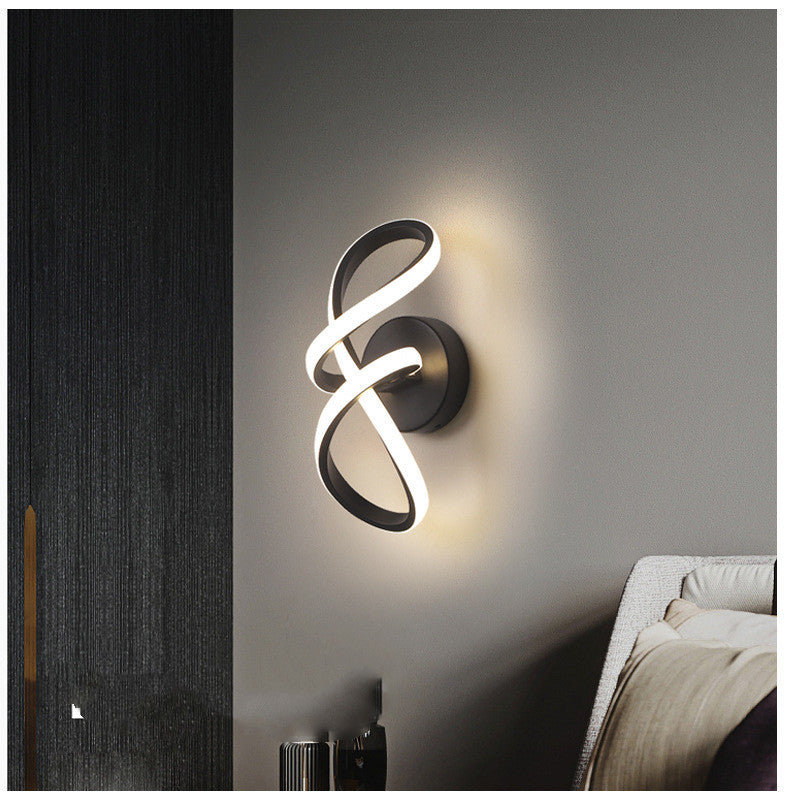 Bending Wall Lamp - Creative Wall Lamp, Wall Lamps for Living Room, Modern Lamps for Bedroom