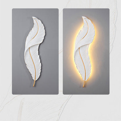 Feather LED Wall Lamp - Unique Lamps